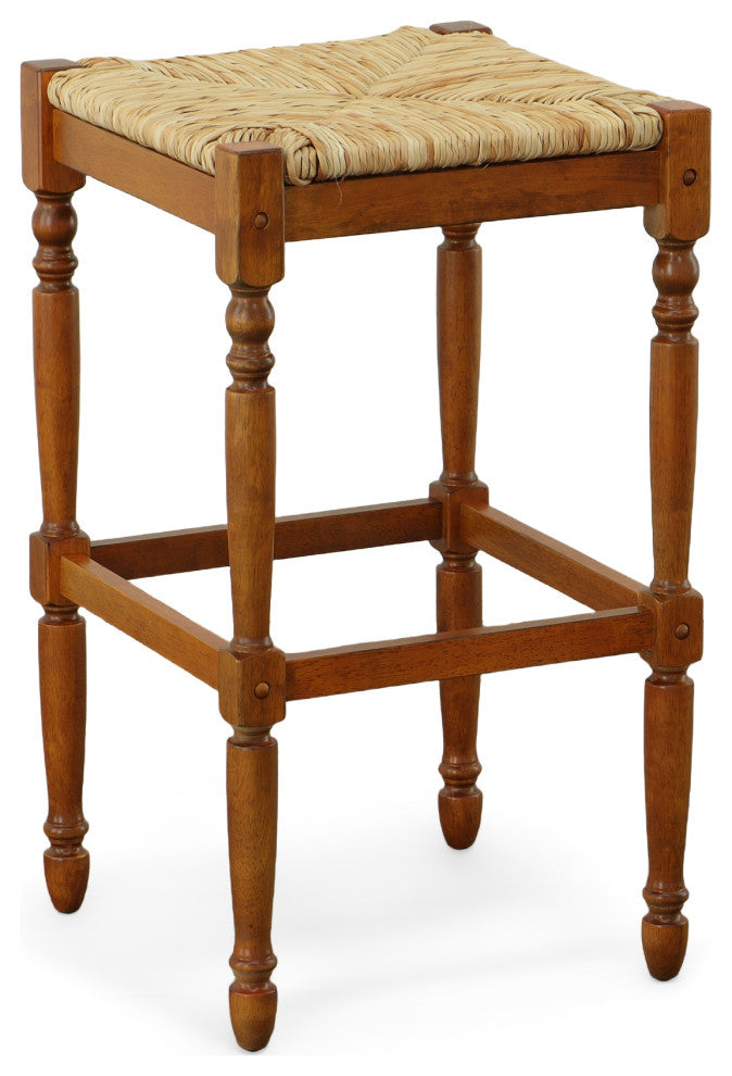 Thomasville Rta 29" Bar Stool, Walnut