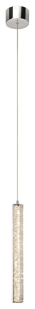 Neruda 1-Light LED Mini Pendant, Chrome