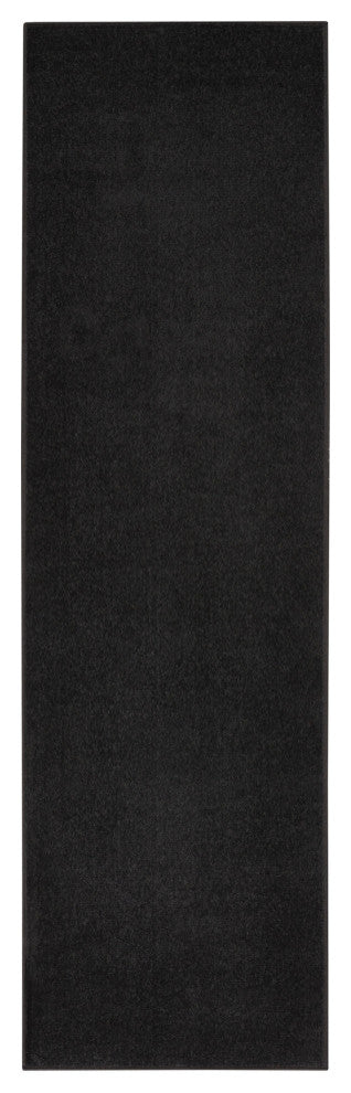 Nourison Essentials 2' x 6' Black Outdoor Area Rug