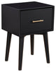 Flynn End Table, Black