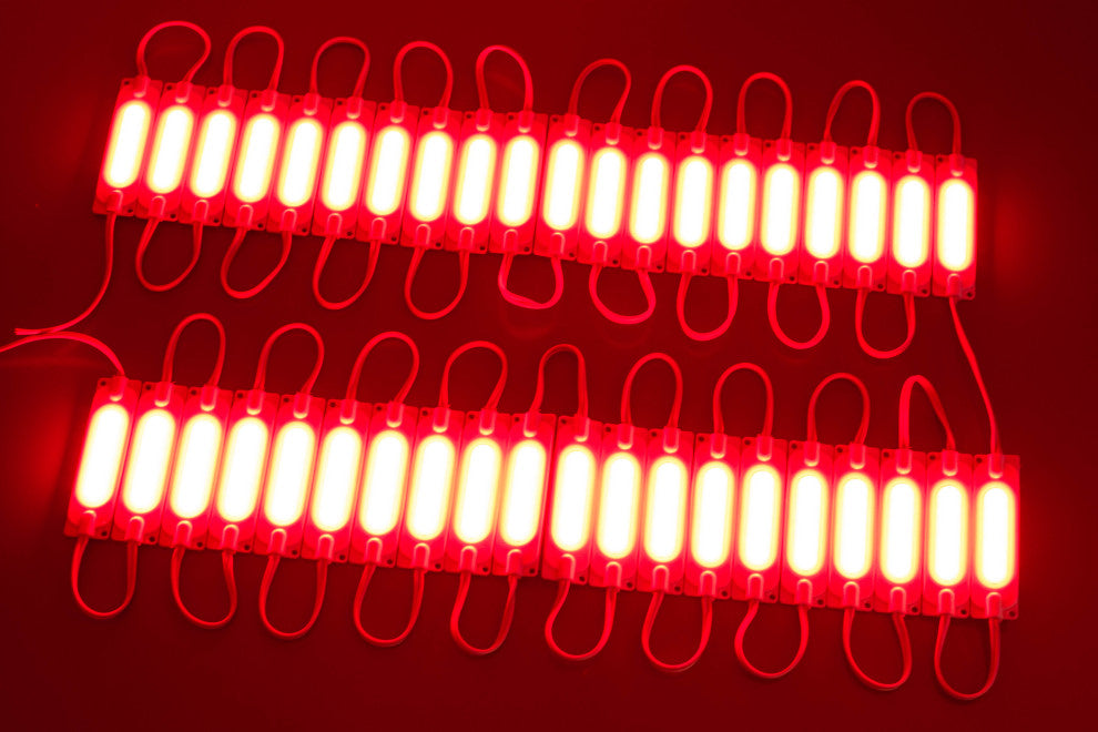 Storefront LED Light, Red, 50ft With Power Supply