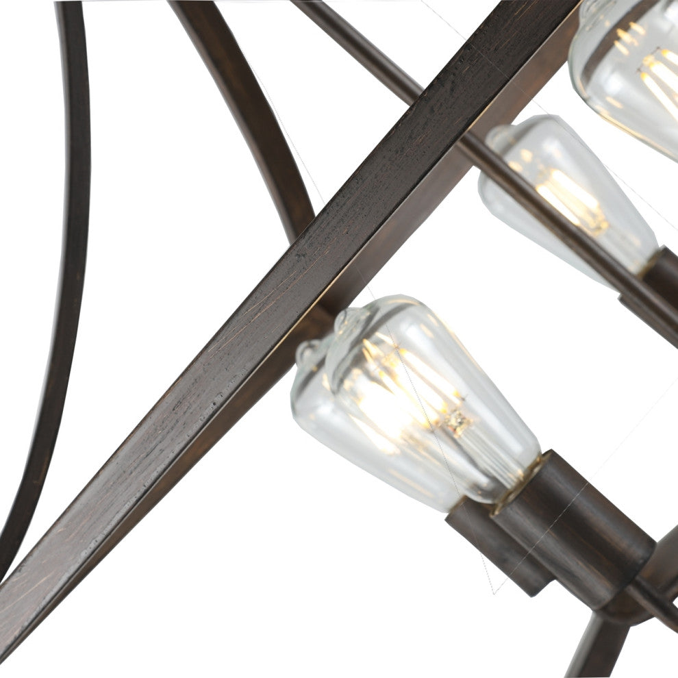 CHLOE Lighting CH6H805AW20-UP5 RYDER Farmhouse 5 Light Antique Ceiling Pendant