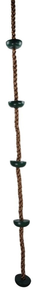 Swing Set Stuff Inc. Climbing Rope with Steps Green