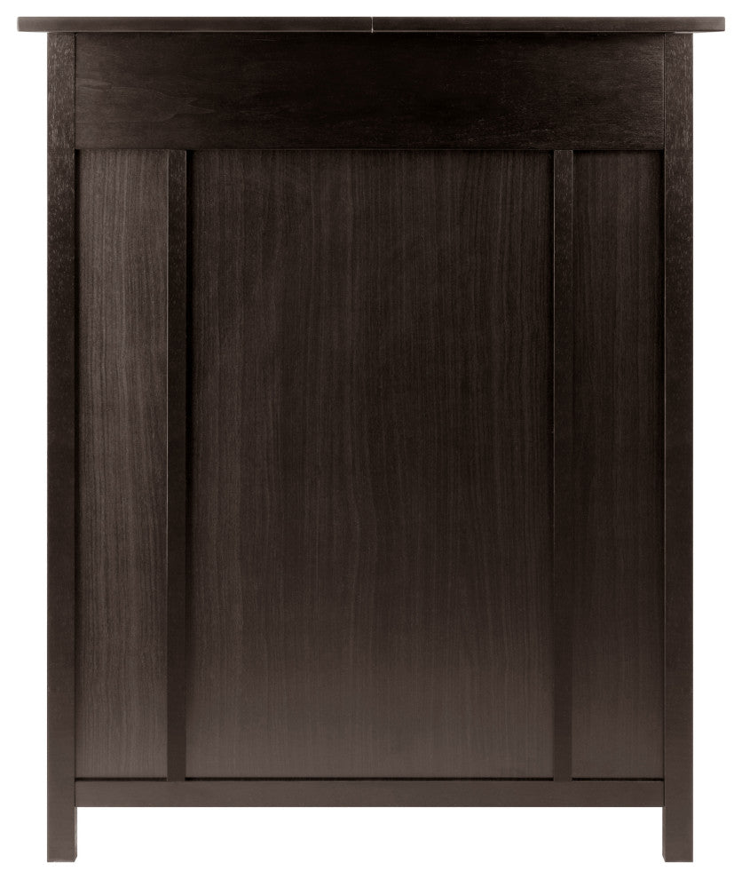 Yukon Wine Cabinet, Expandable Top, Espresso
