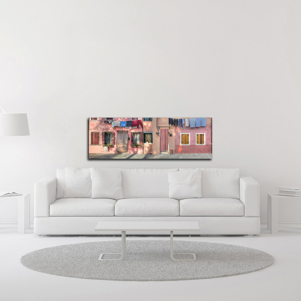 Casa Veneziane No. 2 by Alan Blaustein, Print on Canvas, 48" x 16"