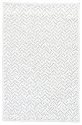Jaipur Living Thatch Geometric White Area Rug, 7'6"x9'6"