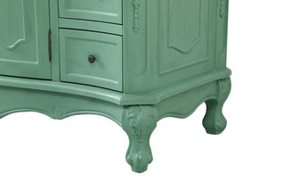 Bathroom Vanity, Vintage Mint, 48", Single Sink