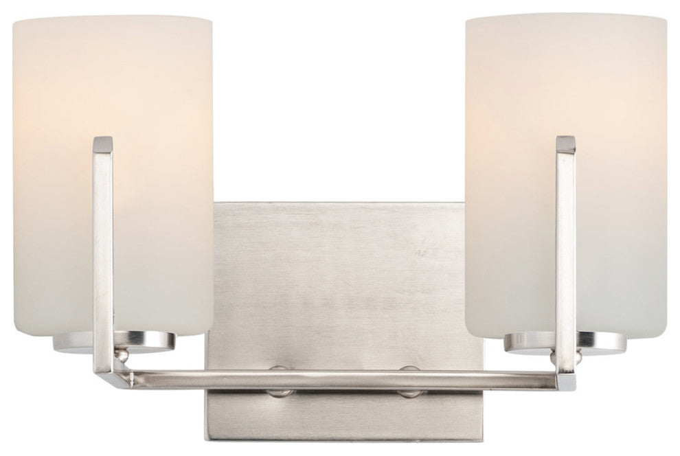 Maxim 21282SW Dart 2 Light 13"W Bathroom Vanity Light - Satin Nickel