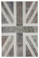 Rug N Carpet - Handmade Turkish 6' 7'' x 10' 0'' Flag Patchwork Rug
