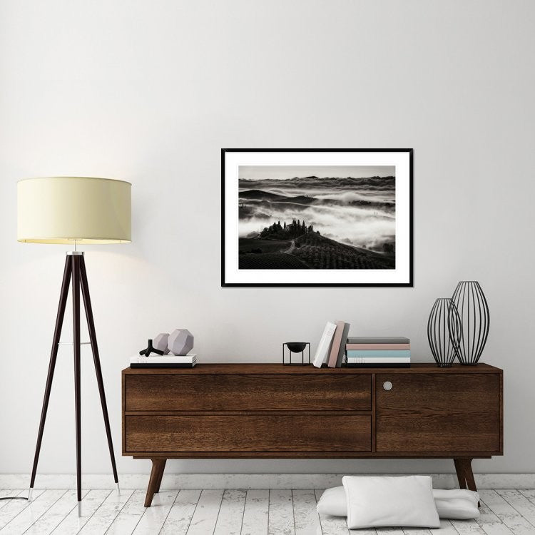 "Tuscany" Framed Digital Print by Nina Pauli, 44x32"