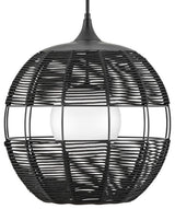 Hinkley Lighting 19675 Maddox 1 Light 24"W Open Air Pendant - Black