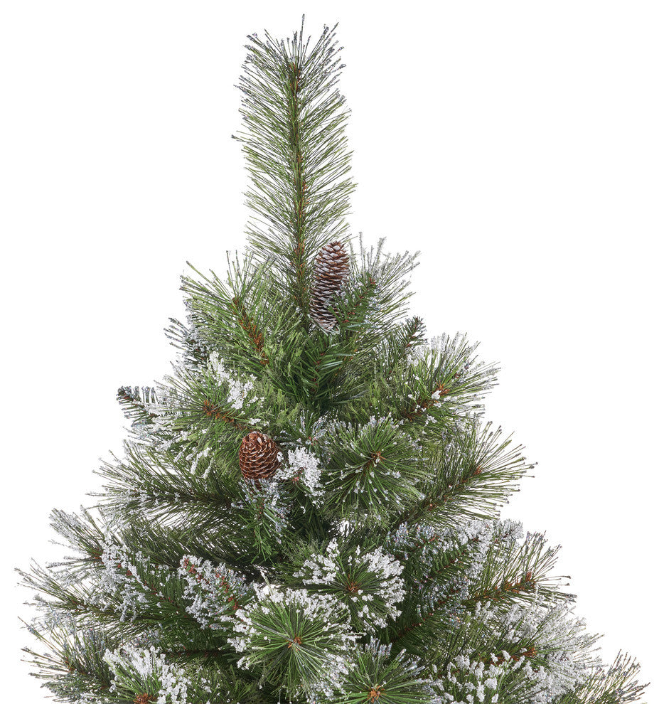 9' Mixed Spruce Artificial Christmas Tree, Unlit