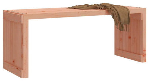 vidaXL Patio Bench Extendable Garden Bench Outdoor Seating Solid Wood Douglas