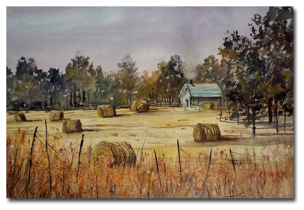 'Autumn Gold' Canvas Art by Ryan Radke