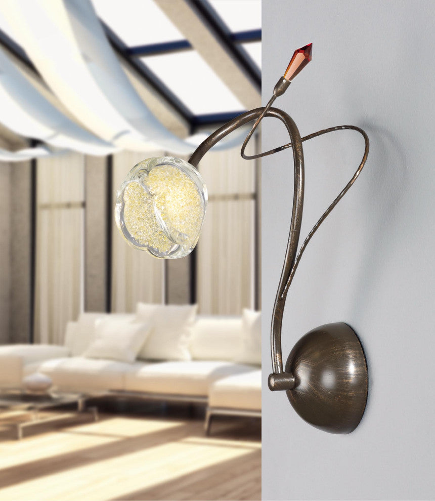 Caprice Wall Sconce, Chrome