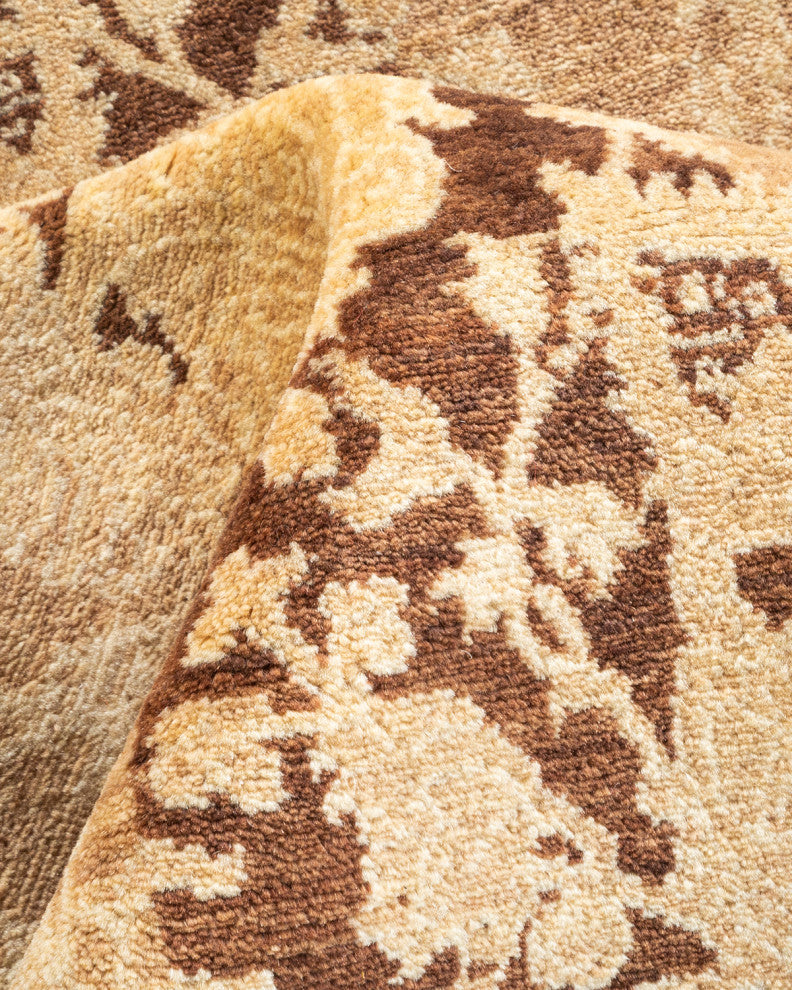 Mogul, One-of-a-Kind Hand-Knotted Area Rug Brown, 5' 2" x 7' 10"