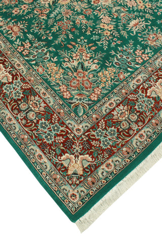 Pak-Persian Corrine Green/Red Rug, 8'2x10'0
