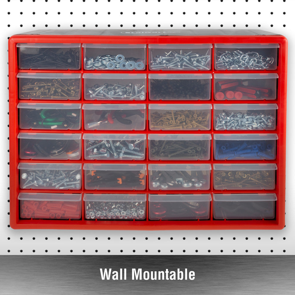 Storage Drawers-24 Compartment Organizer Desktop by Stalwart