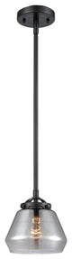 Fulton 1-Light Mini Pendant, Oil Rubbed Bronze, Plated Smoke