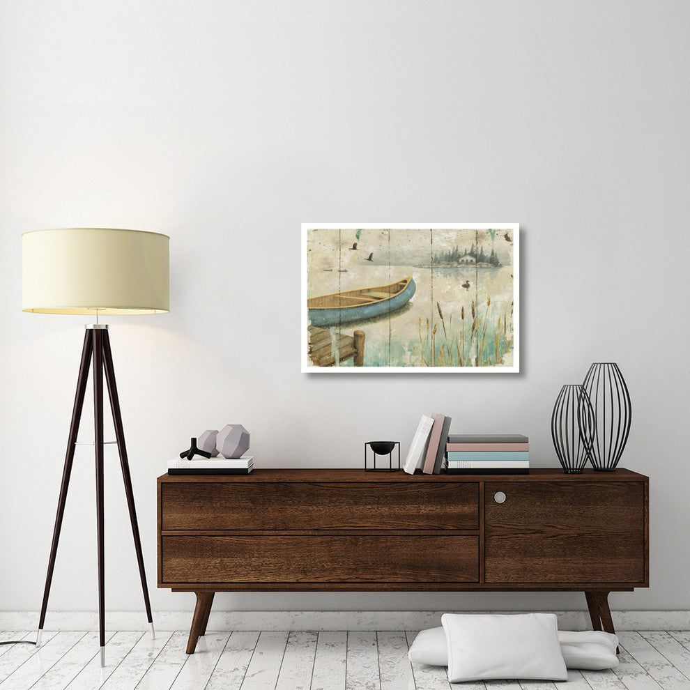 "Waterside V" Digital Paper Print by Daphne Brissonnet, 38"x26"