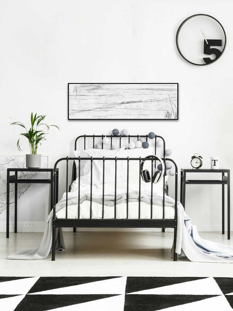 "Desert Wander" Floater Framed Painting Print on Canvas, 60x20