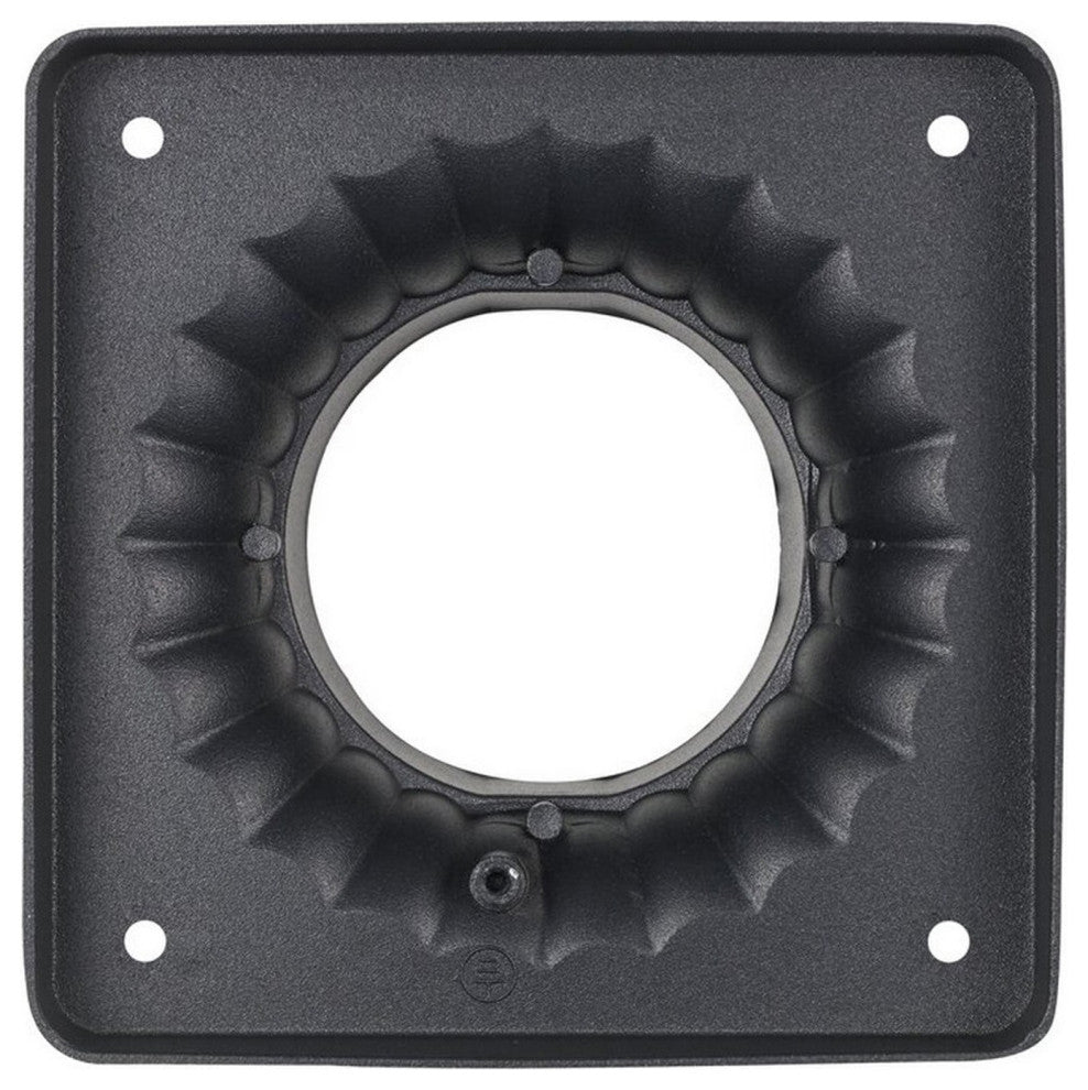 Granville 3.25" Black Pier Mount Base