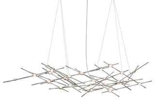 Sonneman 2155W-J20 Constellation Ursa Minor 25 Light 55"W LED - Satin Nickel