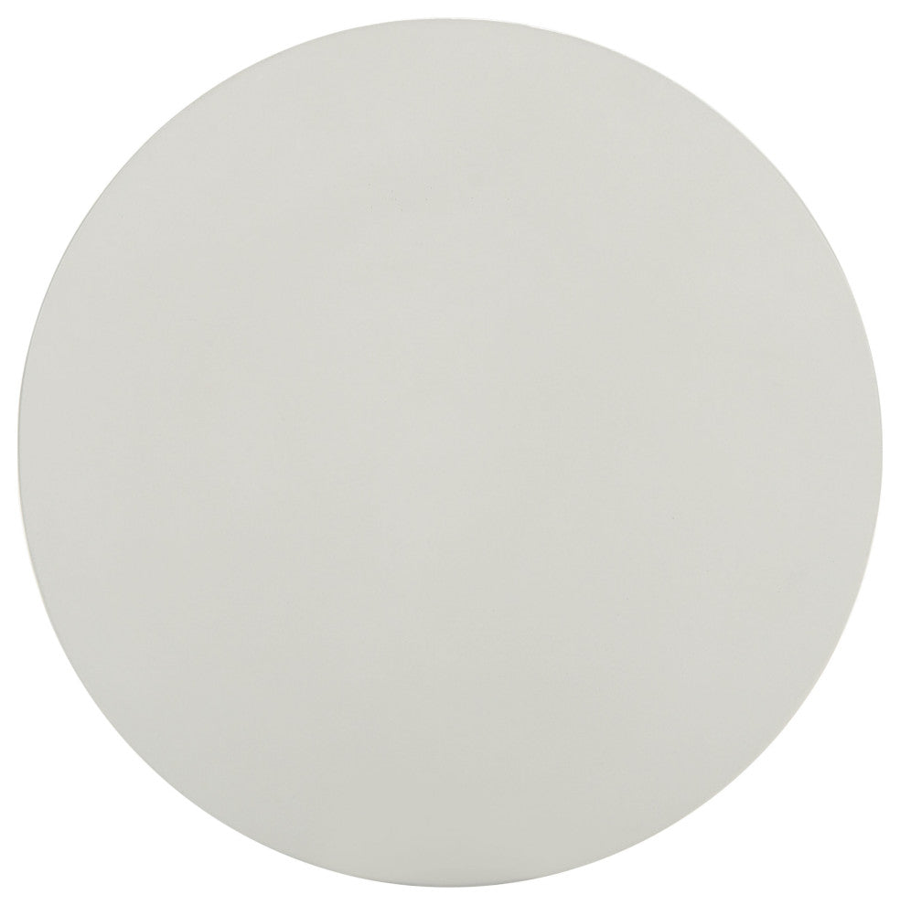 Safavieh Indoor-Outdoor Jiraiya Concrete Accent Stool, Ivory