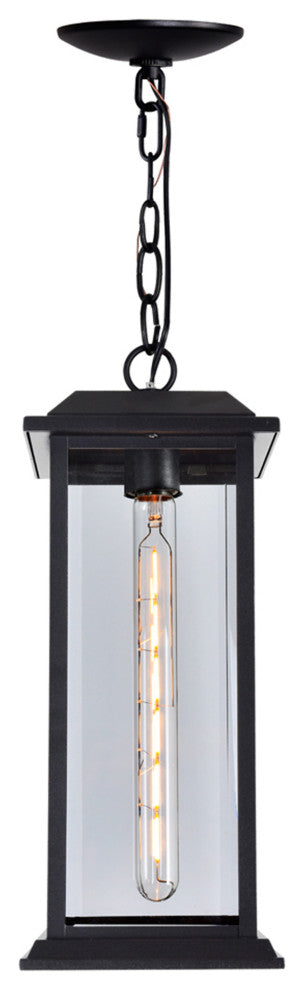 Blackbridge 1 Light Outdoor Black Pendant