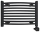 HEATGENE Smart Towel Warmer With Timer and Temperature Control, Matt Black