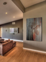 "Sea Tree" UV Ink Print on Brushed  Aluminum, 40"x60"