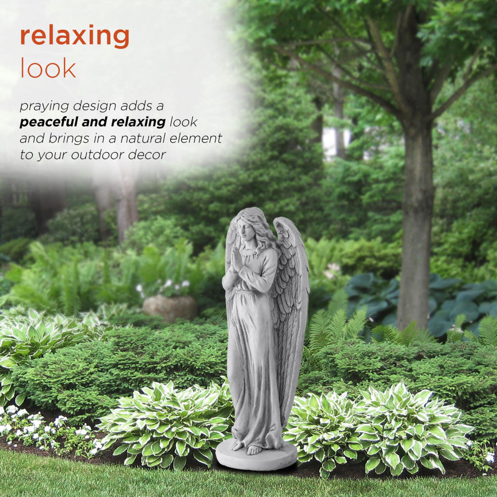 47" Tall Indoor/Outdoor Praying Angel Statue Yard Art Decoration