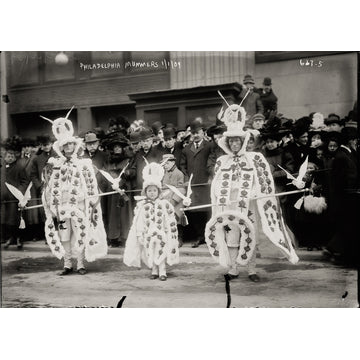 Mummers on Broad St., New Year''s Day, Philadelphia, PA. Print