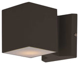 Maxim Lighting Lightray 2-Light LED Wall Sconce, Architectural Bronze - 86107ABZ