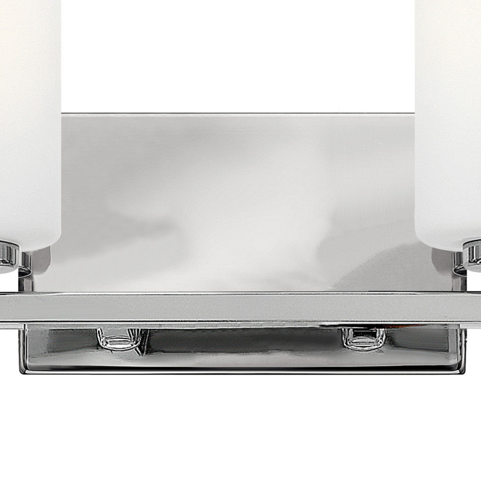 Hinkley Karlie Bathroom Vanity Light, Chrome, 2 Light