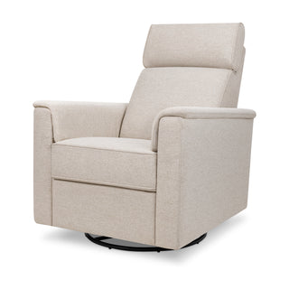 Willa Plus Power Glider Recliner w/ Power Headrest, Performance Beach Eco-Weave