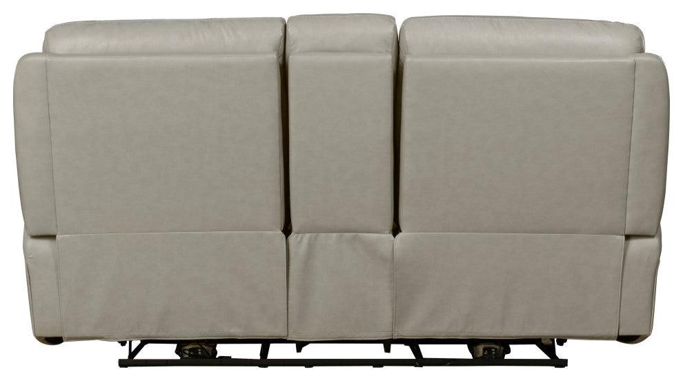 Micah Console Loveseat w/Power Recline & Power Head Rests, Venzia Cream