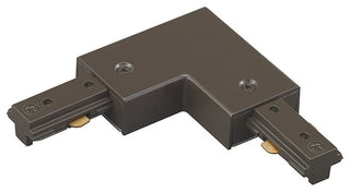 WAC Lighting H Track Left L Connector in Dark Bronze