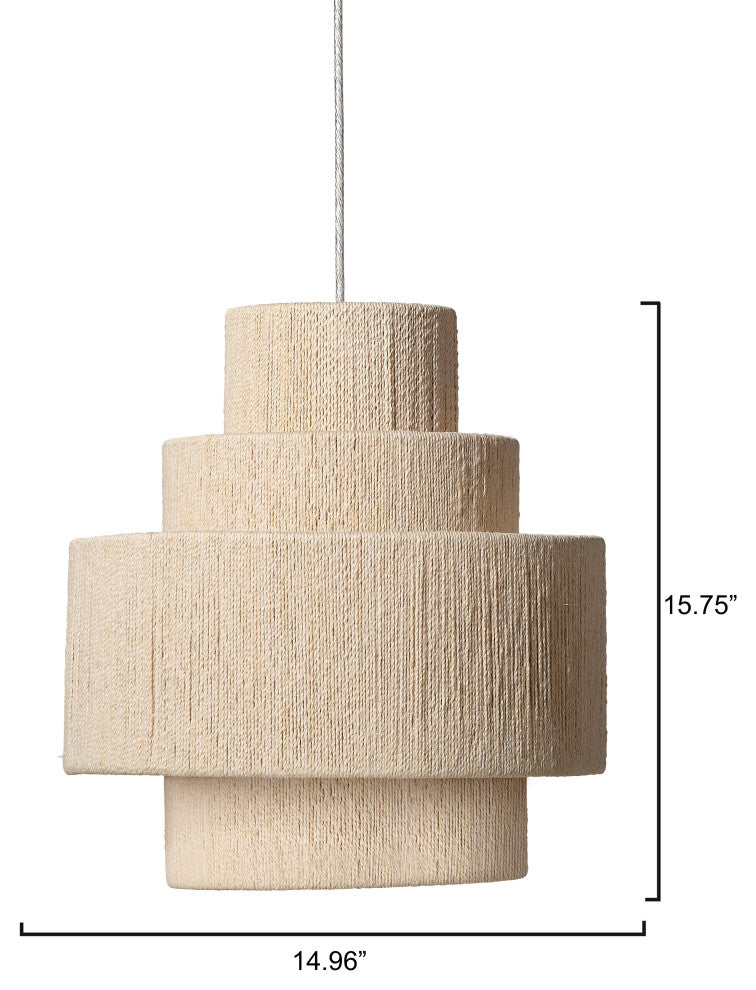 Filament Rope 1-Light  Pendant