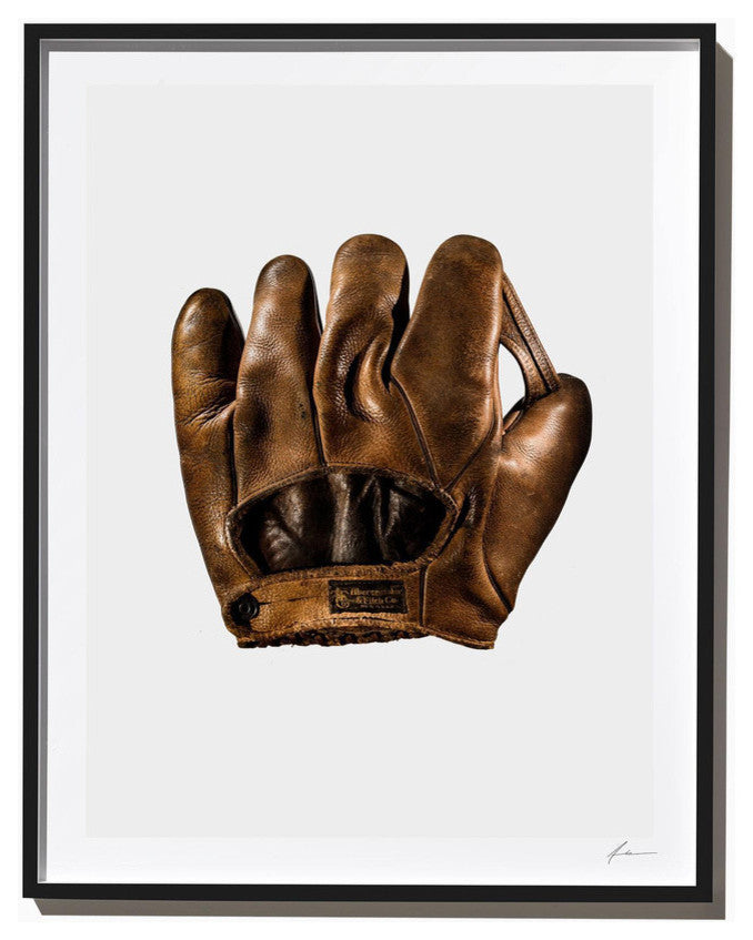 Vintage Abercrombie and Fitch Glove, Photograph, Black Frame, 27''x35''