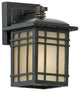 Quoizel HC8406IB One Light Outdoor Wall Lantern Hillcrest Imperial Bronze