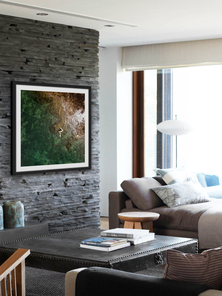 "Taking A Break" Framed Print by Karolis Janulis