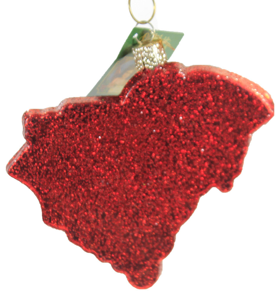 Old World Christmas State Of South Carolina Glass Light House Beach 36297
