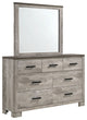 Picket House Adam 6 Drawer Dresser With Mirror