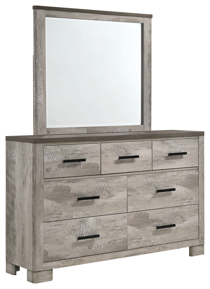Picket House Adam 6 Drawer Dresser With Mirror
