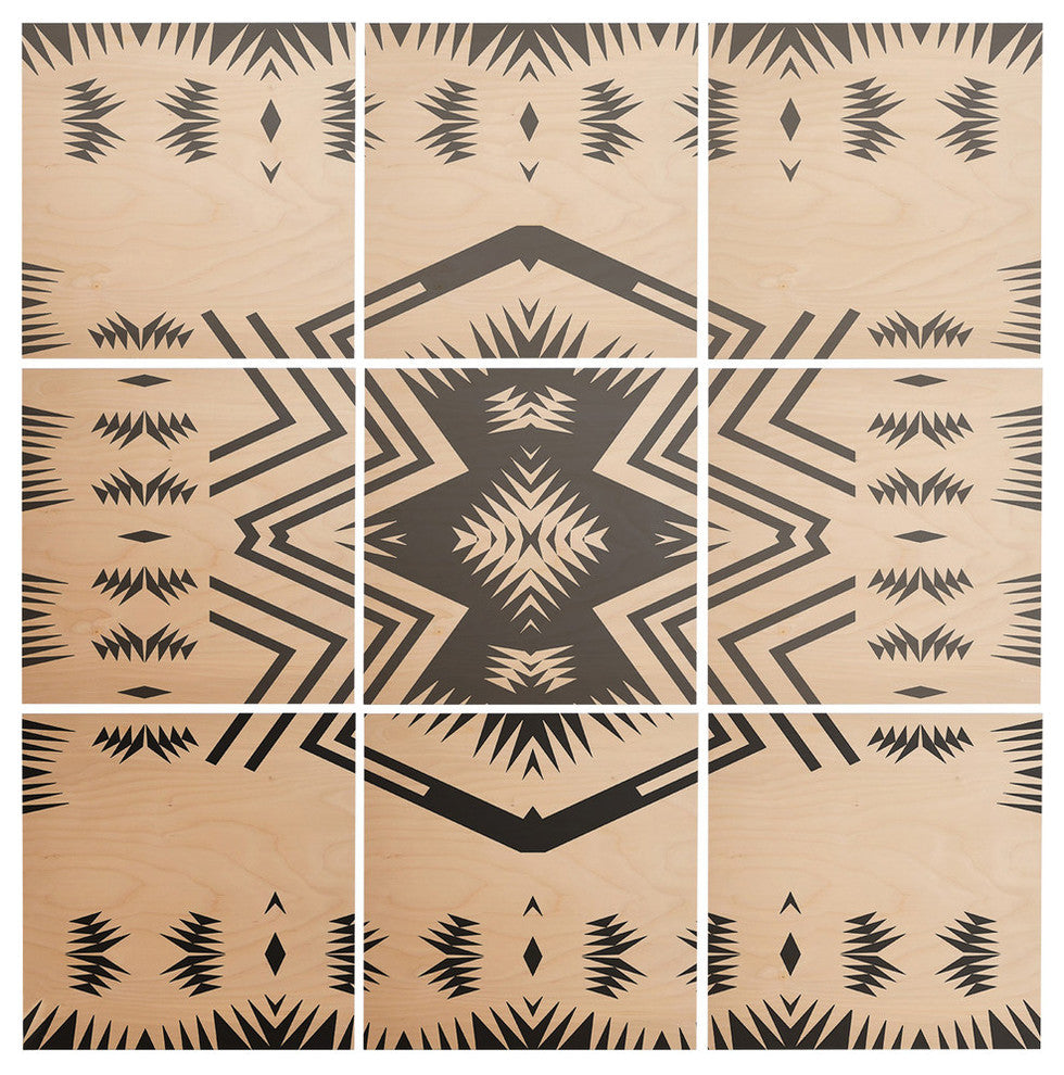 Deny Designs Holli Zollinger Colorado Canvas Wood Wall Mural, 4'x4'