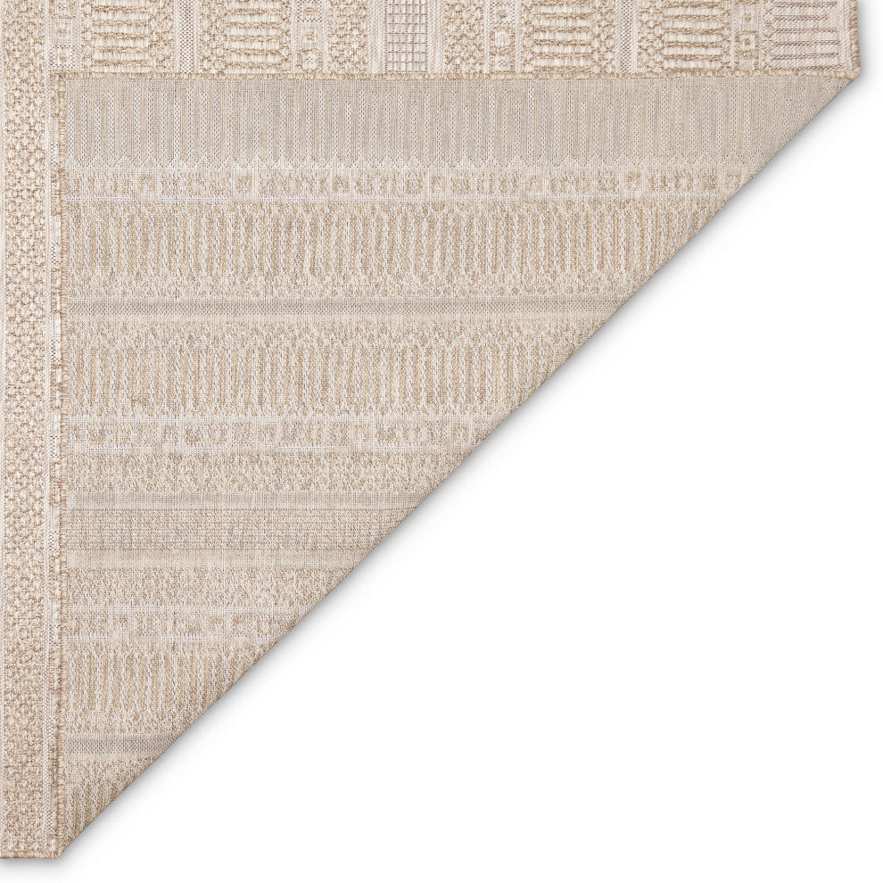 Orly Stripe Indoor/Outdoor Rug Natural 3'3"x4'11"