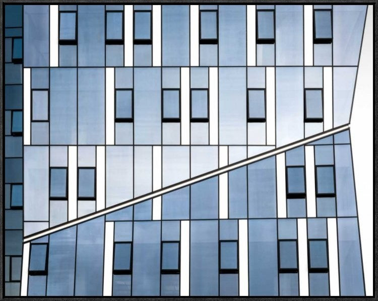 "Crossing" Framed Canvas Giclee by Nir Blatt, 31x24"
