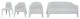 Vondom Solid Indoor/Outdoor Lounge Chair (Set of 2), White