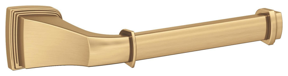 Revitalize Traditional Single Post Toilet Paper Holder, Champagne Bronze